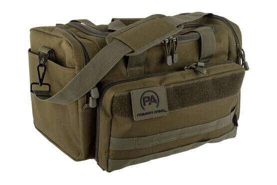 Primary Arms range bag in olive drab green